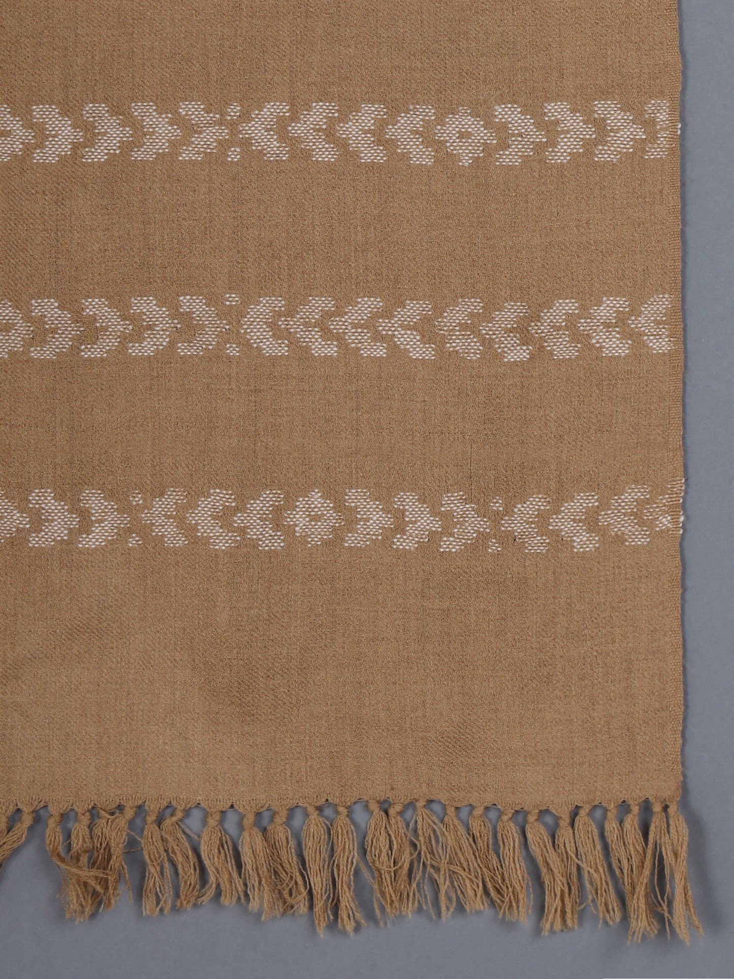 Brown Himalayan Wool Scarf