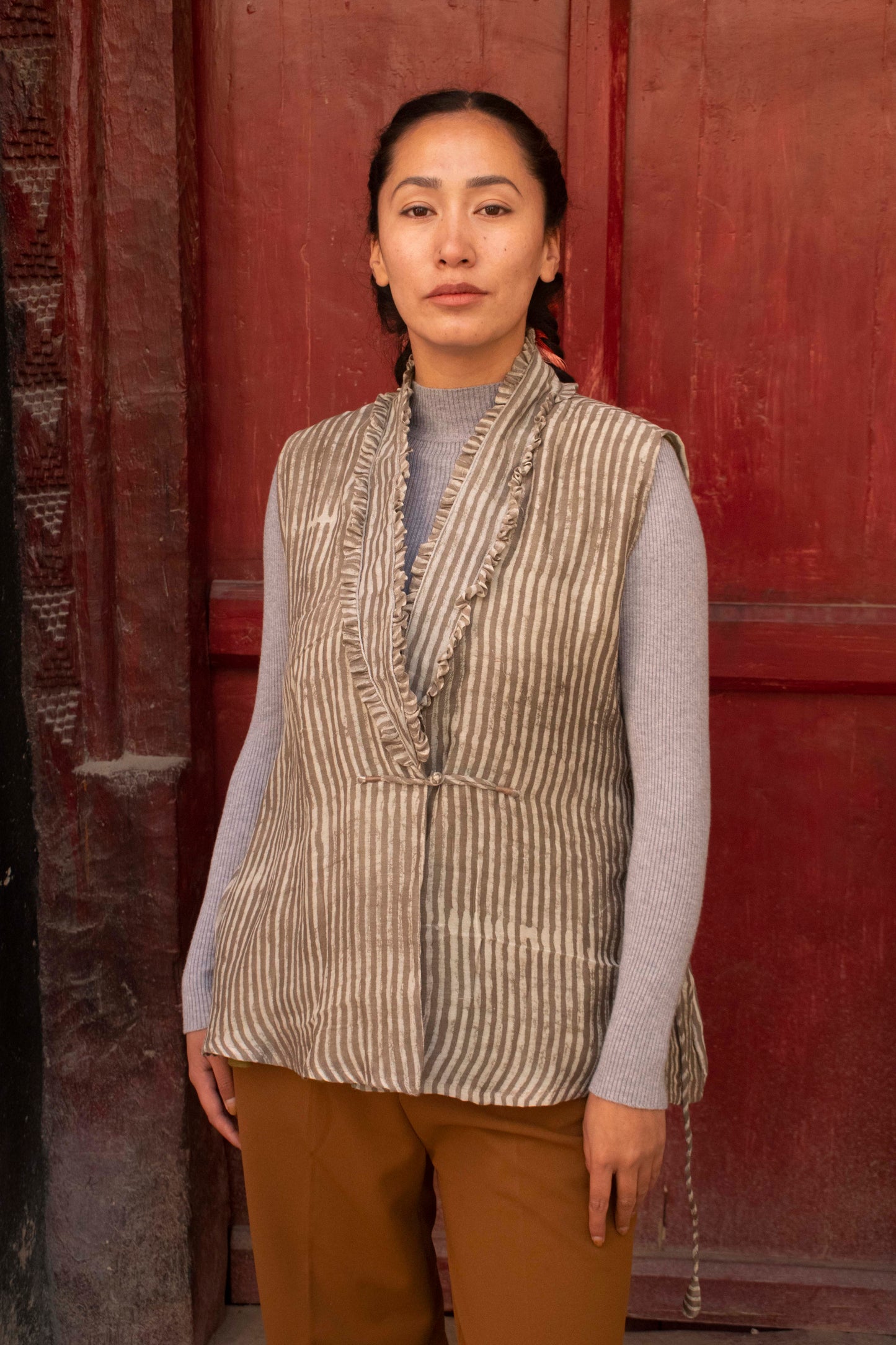 Gyal Cotton-Silk Jacket