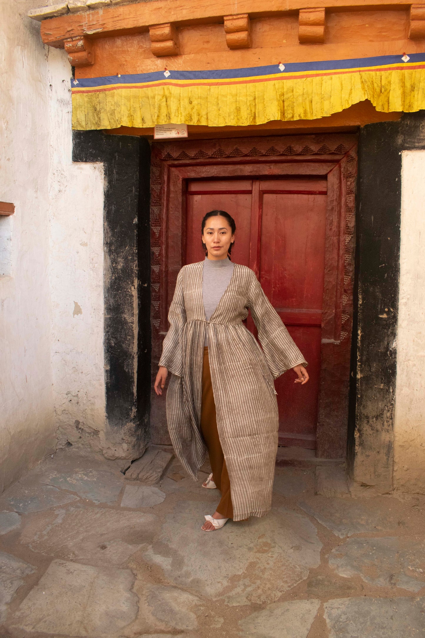 Gyal Cotton-Silk Overlay