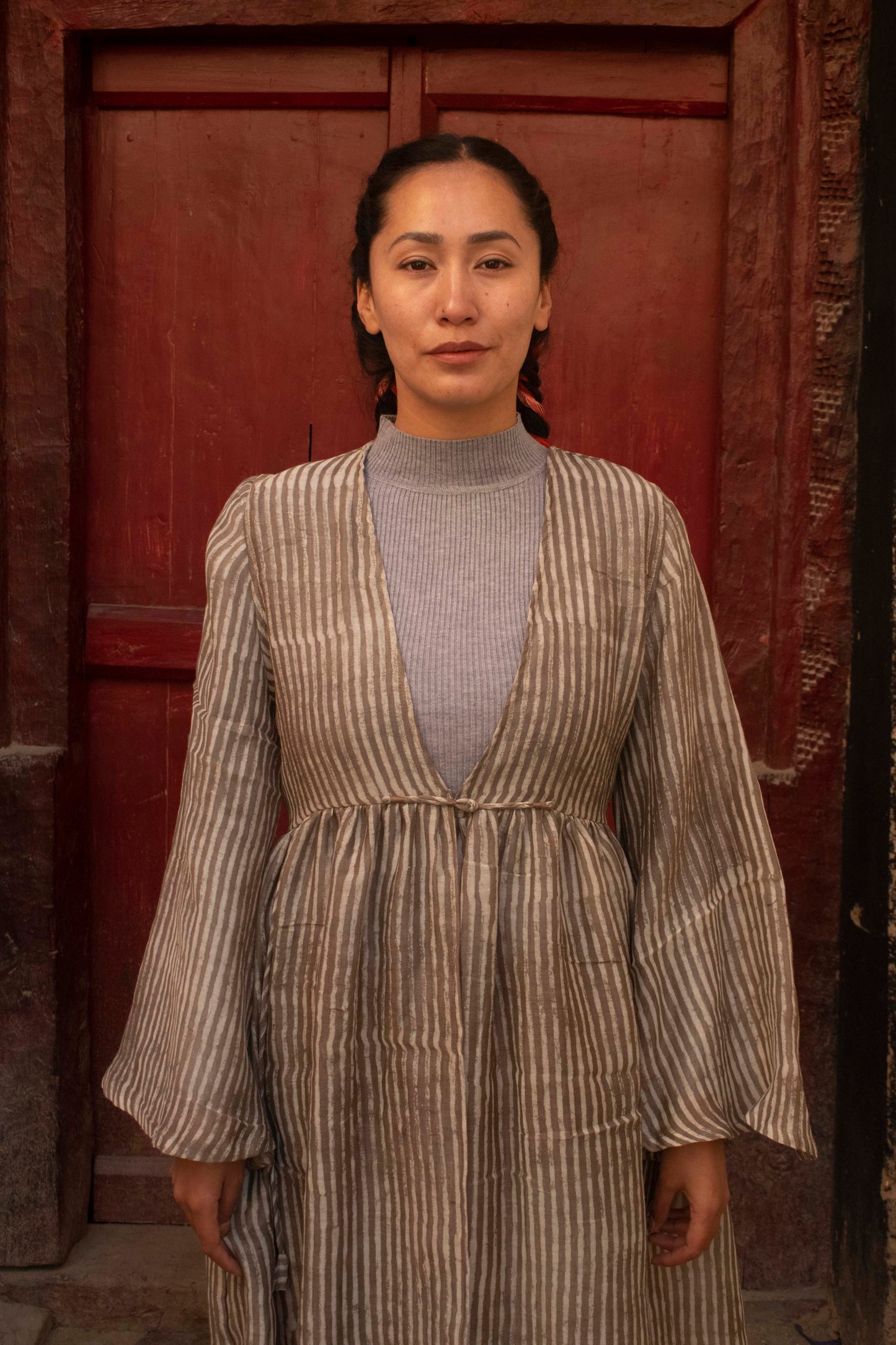 Gyal Cotton-Silk Overlay