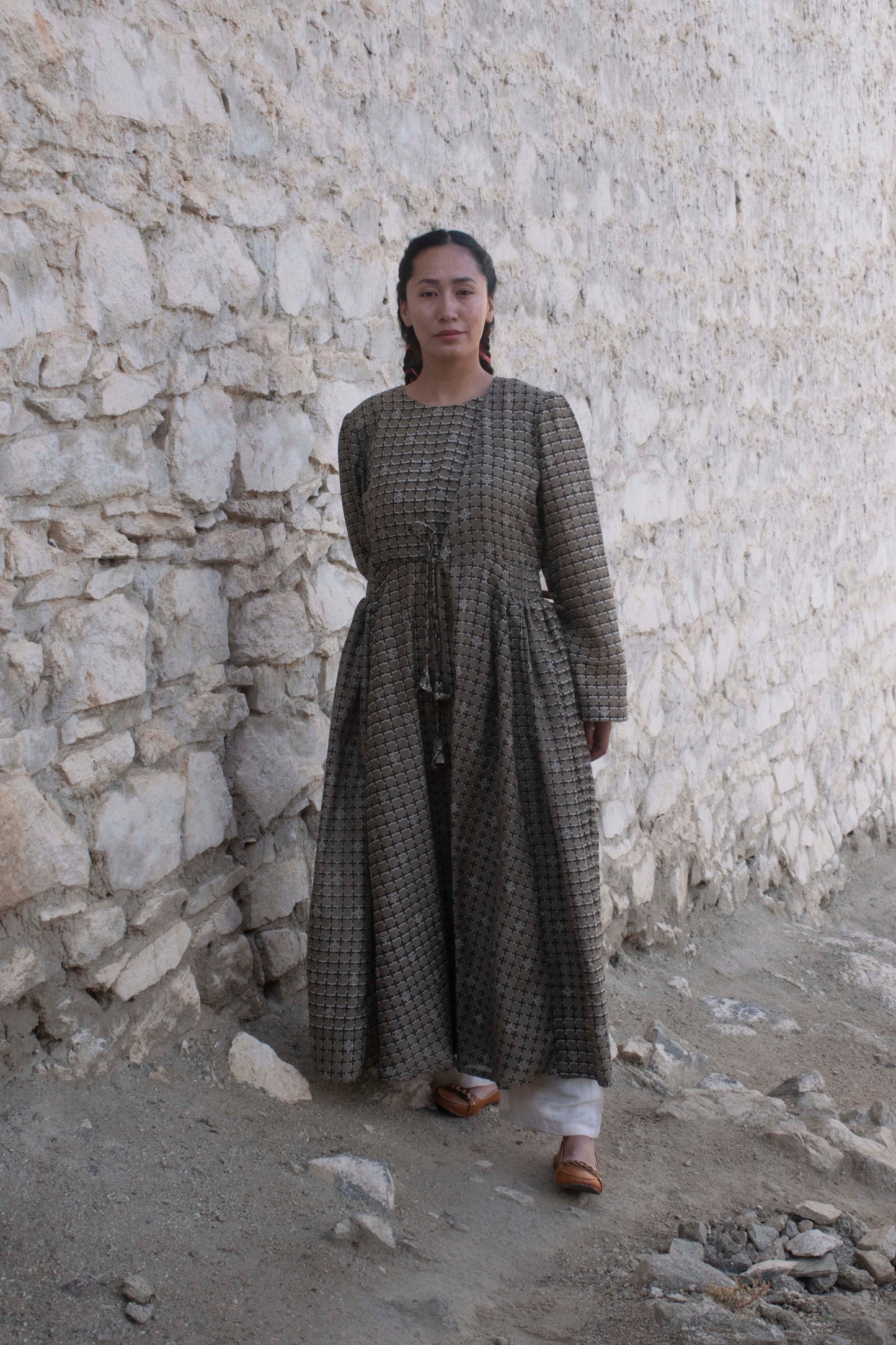 Padma Cotton-Silk Sulma Dress