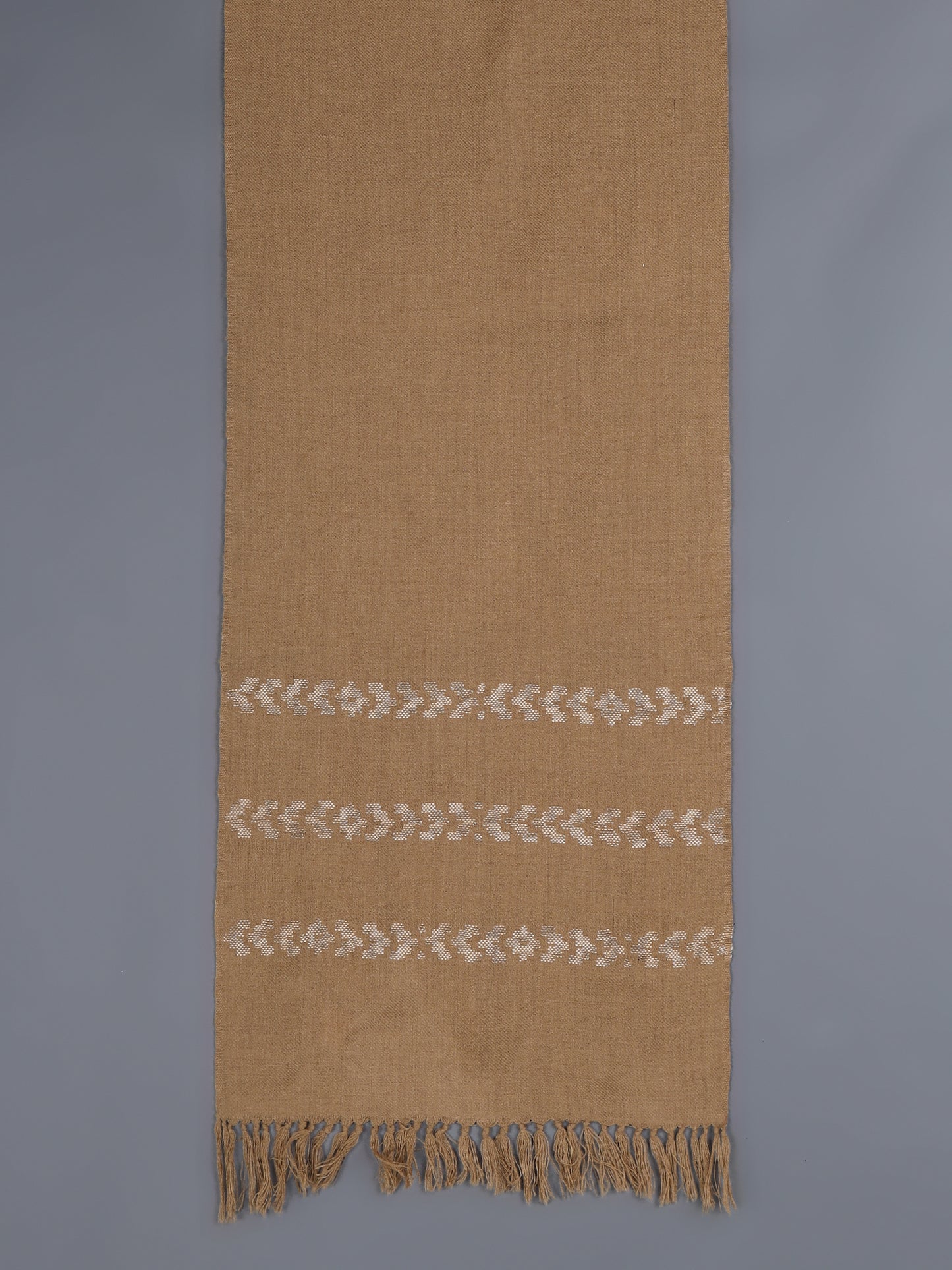 Brown Himalayan Wool Scarf