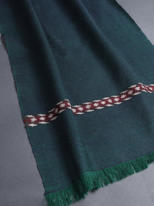 Khampa Himalayan Wool Scarf Dual Tone