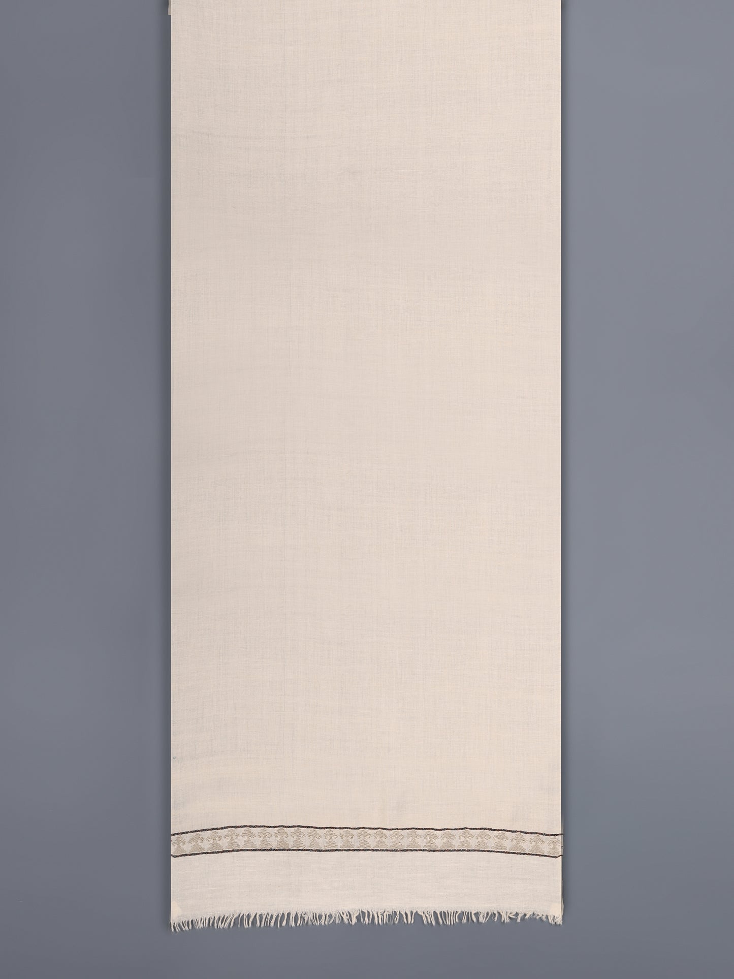 Lama Pashmina Stole Brown