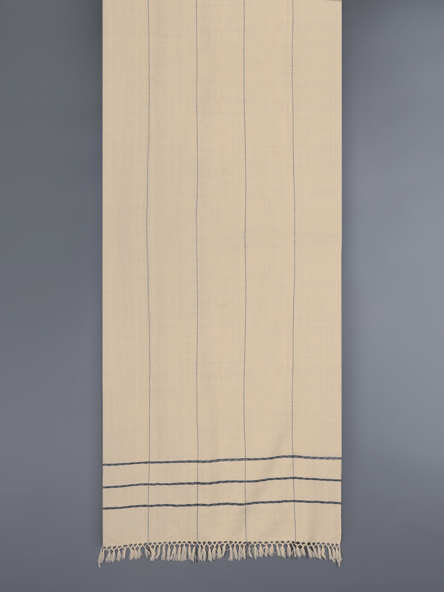 Striped Changpa Himalayan Wool Stole