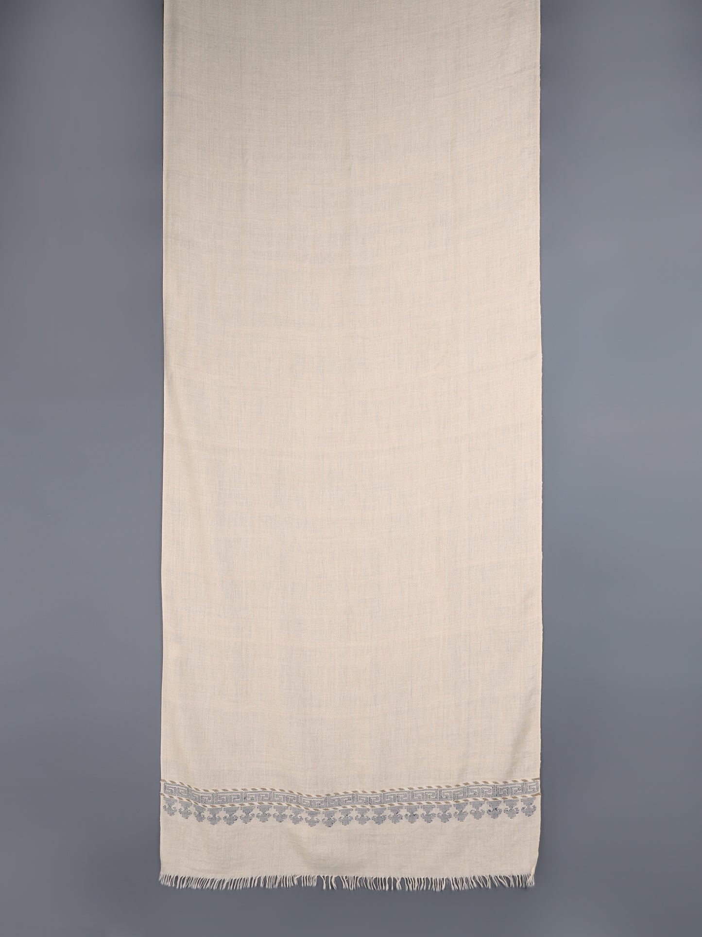 Gyanak Chakri Pashmina Stole Light