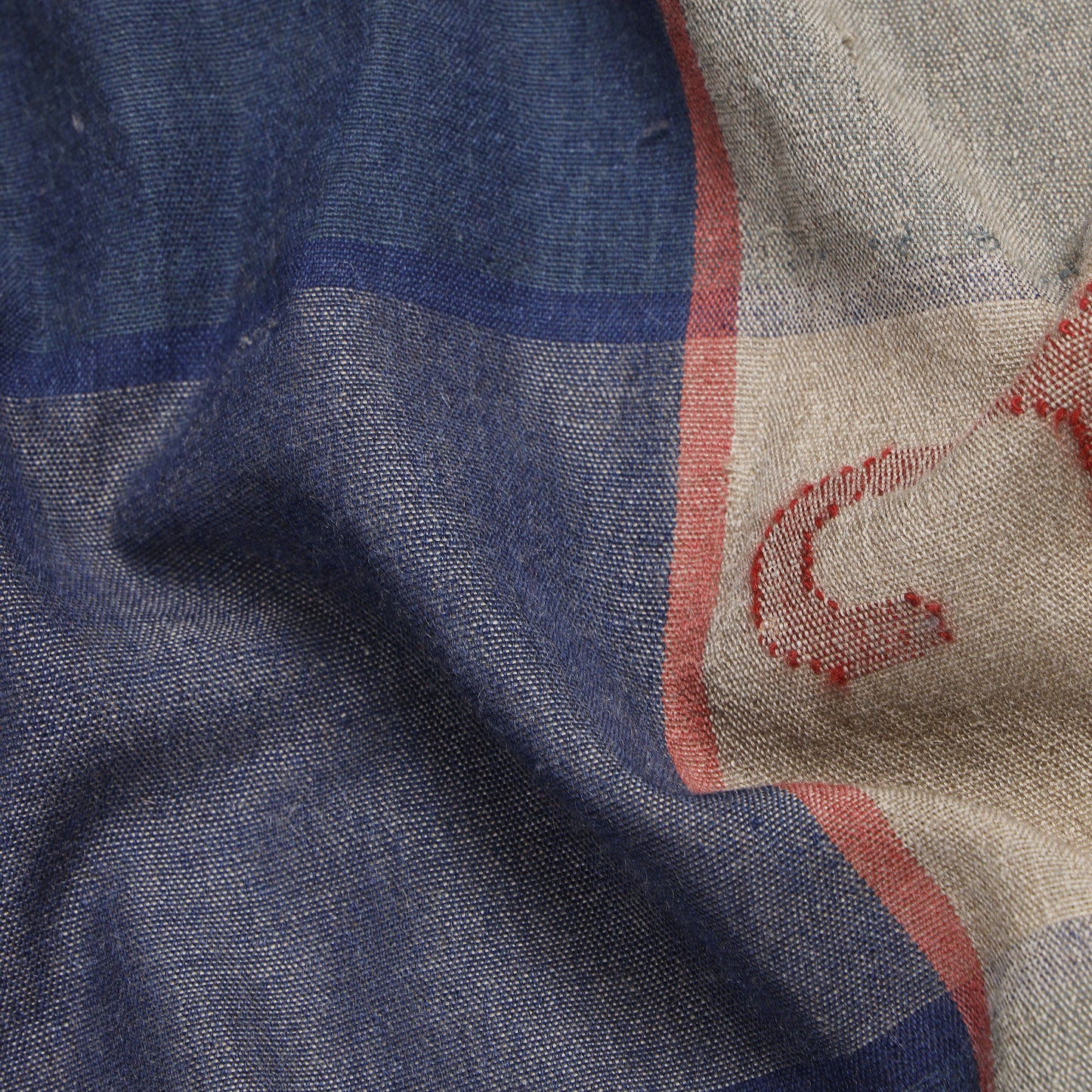 Wildlife Checked Scarf