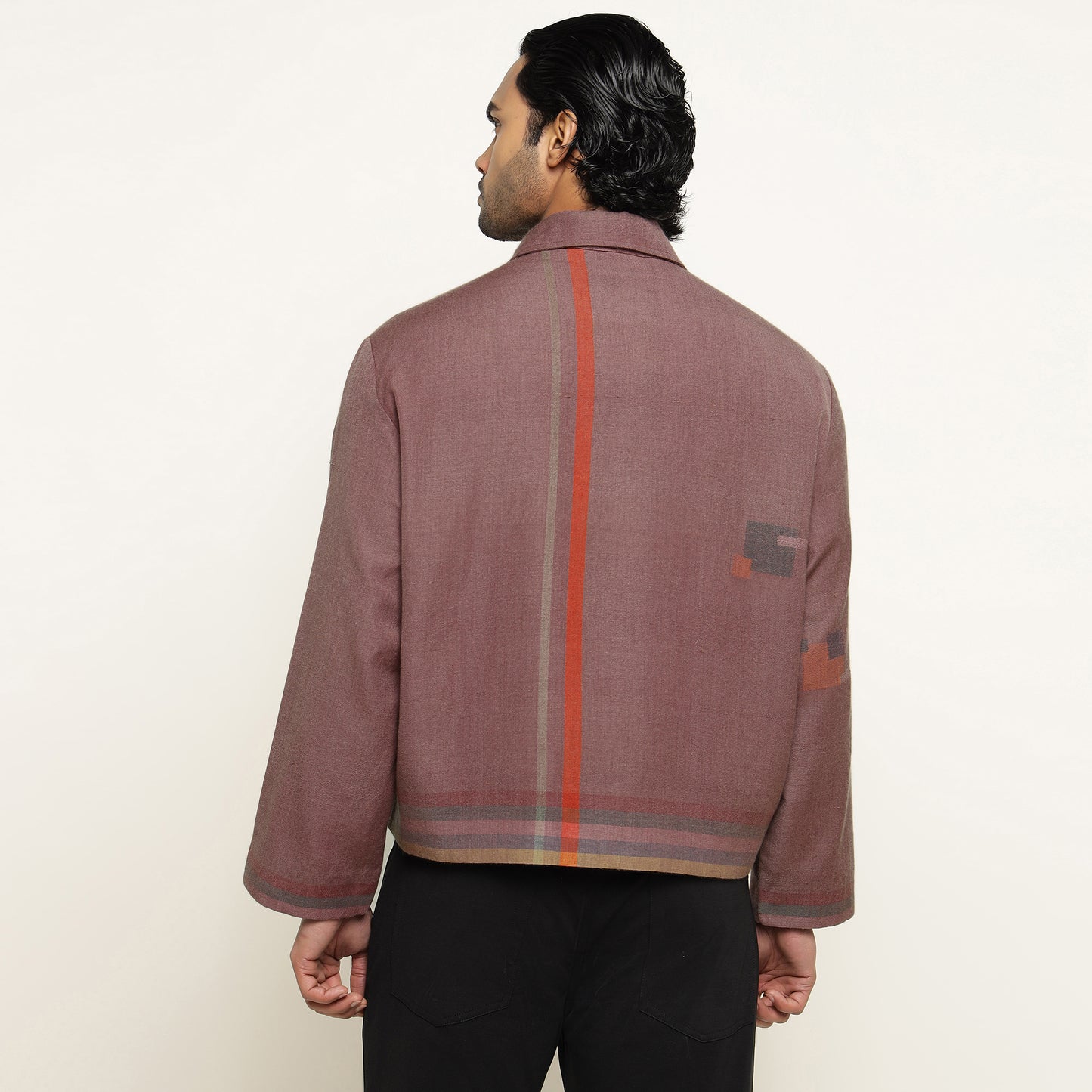 Lavender-Lac Oversized Jacket