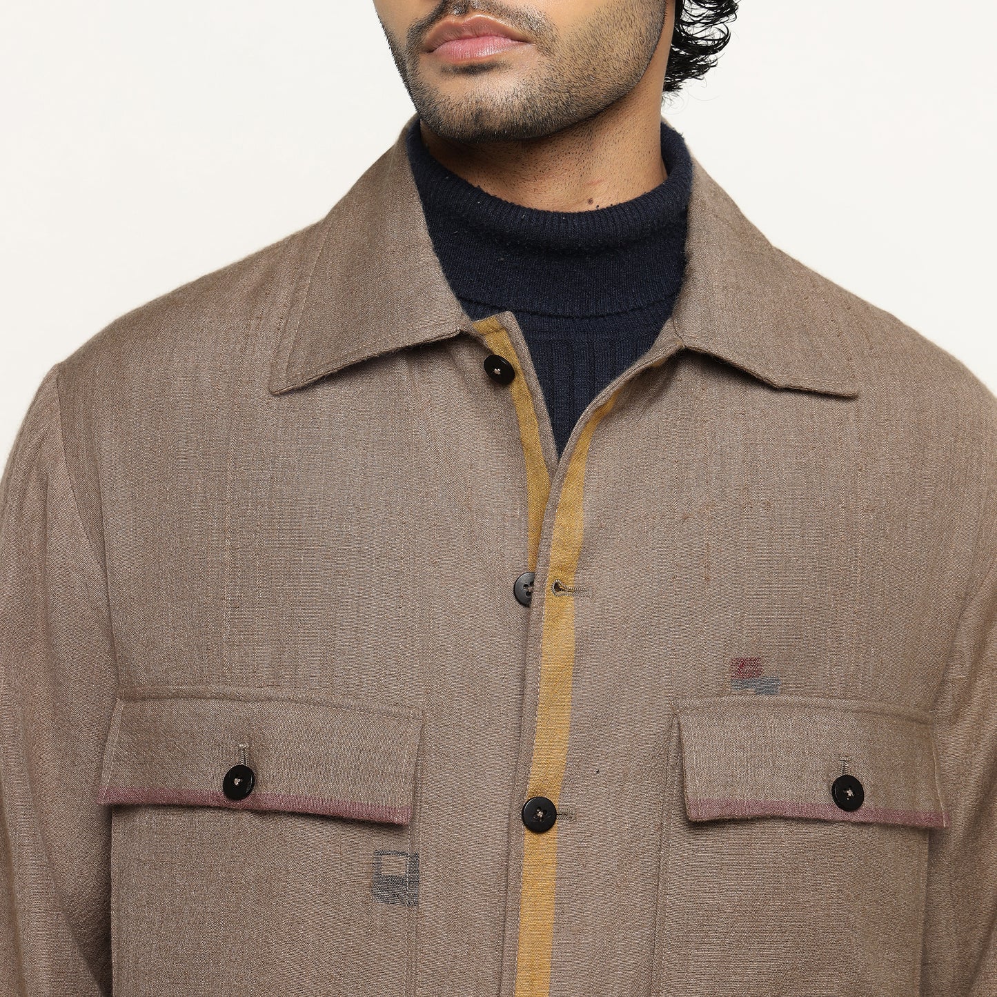 Earth-Toned Utility Jacket