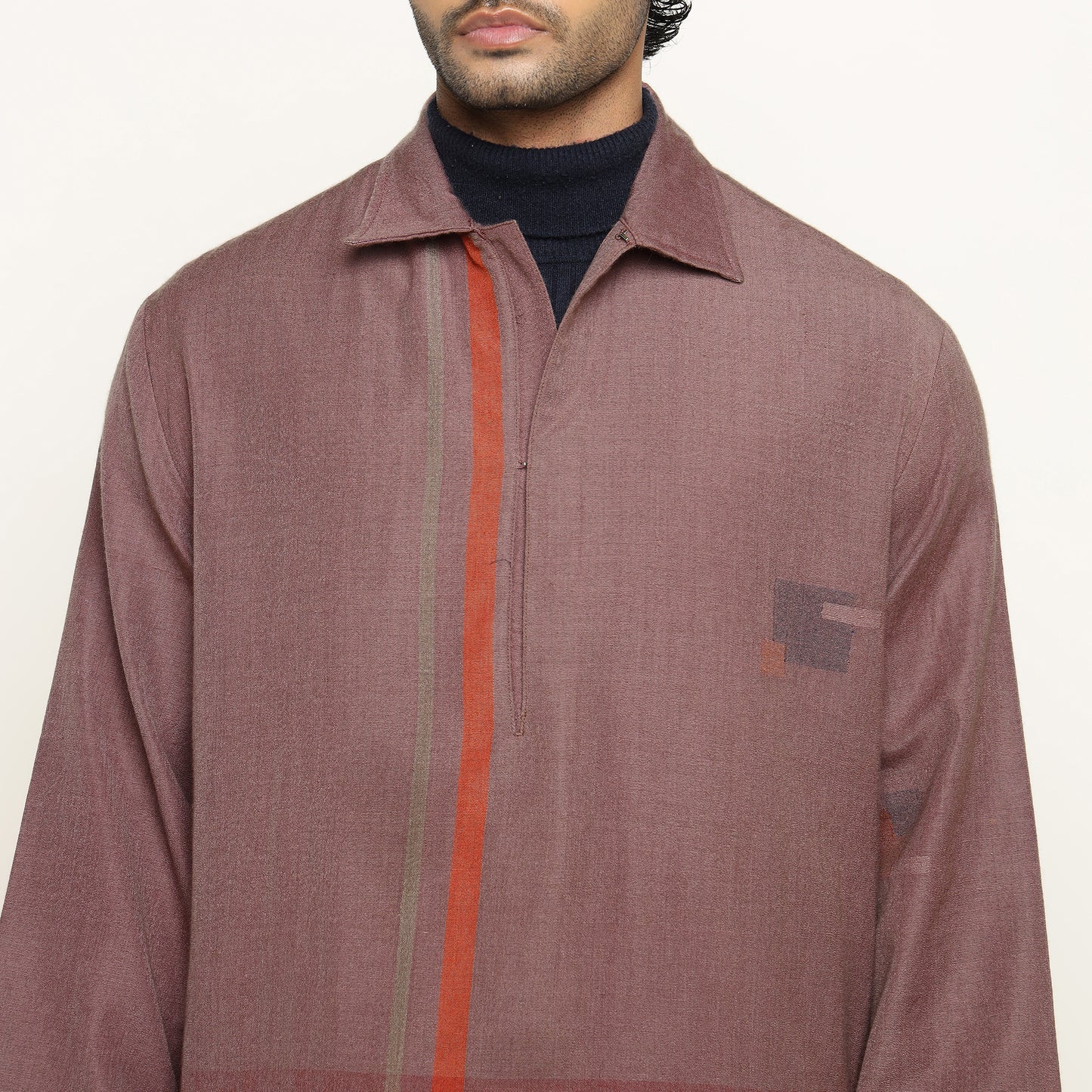 Lavender-Lac Oversized Jacket