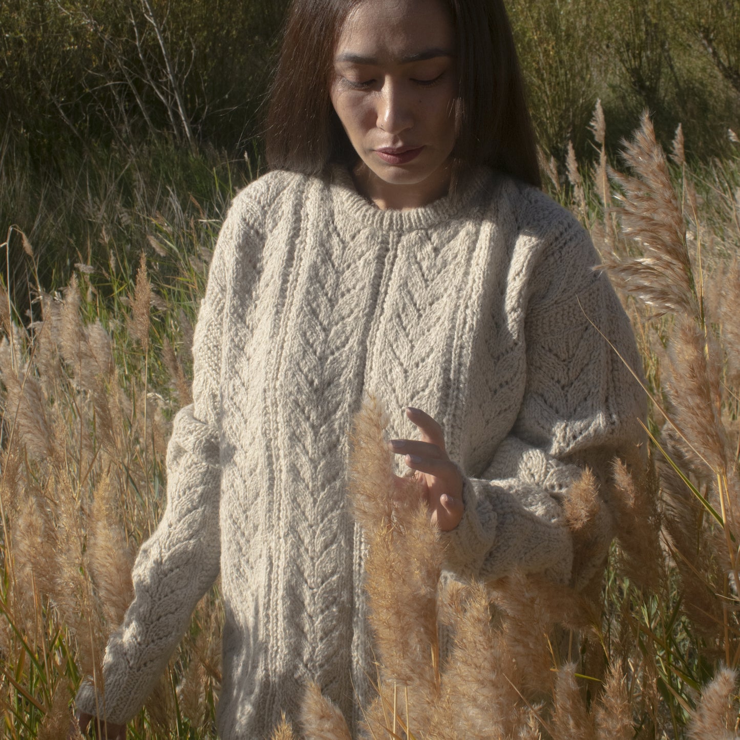 Sheep Wool Sleeves Sweater