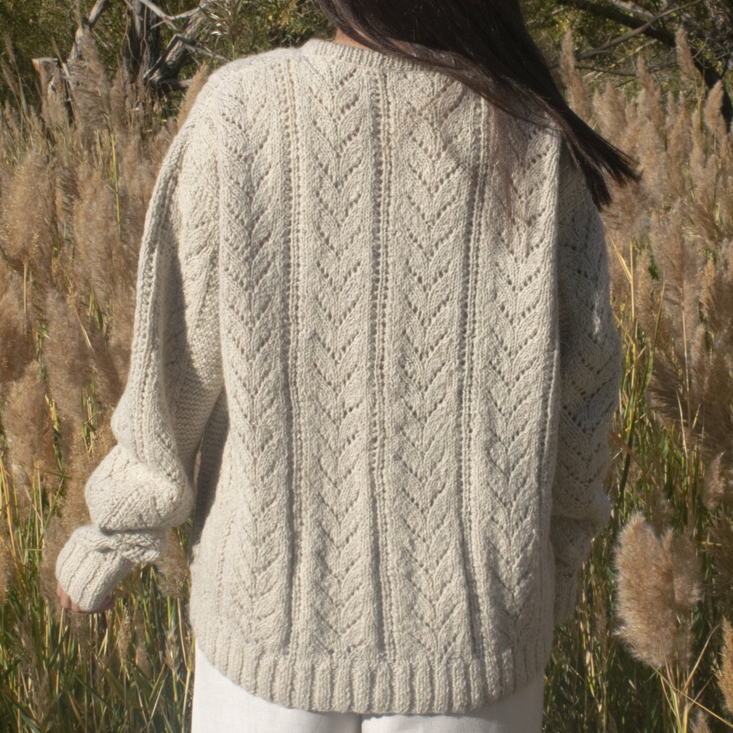Sheep Wool Sleeves Sweater